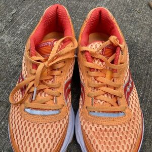Saucony Women's Orange Athletic Shoes